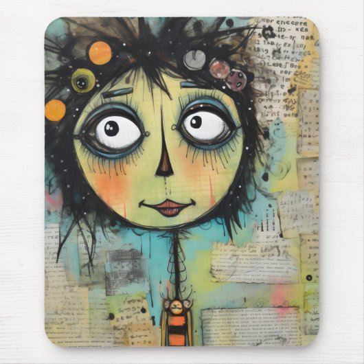 ArtLady 22 Charmant en verontrust Muismat (Voorkant)