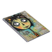 ArtLady 22 Charmant en verontrust Notitieboek (Rechterzijde)