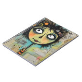 ArtLady 22 Charmant en verontrust Notitieboek (Linkerzijde)