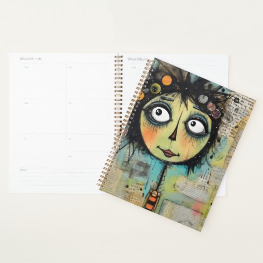 ArtLady 22 Charmant en verontrust Planner (Display)