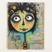 ArtLady 22 Charmant en verontrust Planner (Voorkant)
