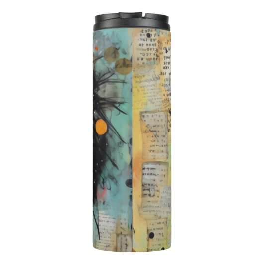 ArtLady 22 Charmant en verontrust Thermosbeker (Achterkant)