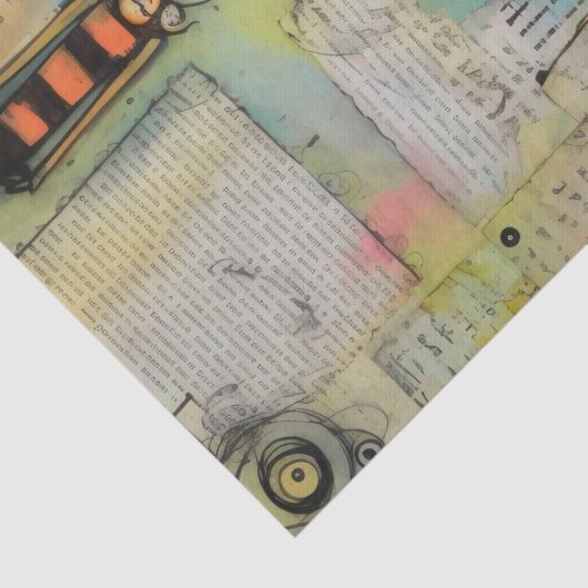 ArtLady 22 Charmant en verontrust Tissuepapier (Detail)