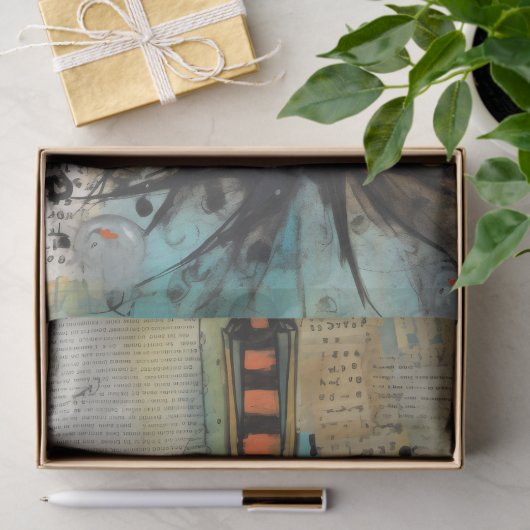 ArtLady 22 Charmant en verontrust Tissuepapier (Geschenk)