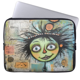 ArtLady 23 Charmant en in nood Laptop Sleeve