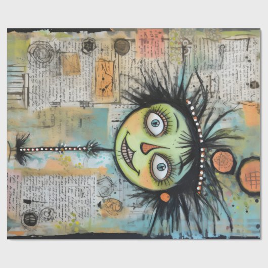 ArtLady 23 Charmant en verontrust Cadeaupapier (Vlak)