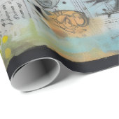 ArtLady 23 Charmant en verontrust Cadeaupapier (Rol Hoek)