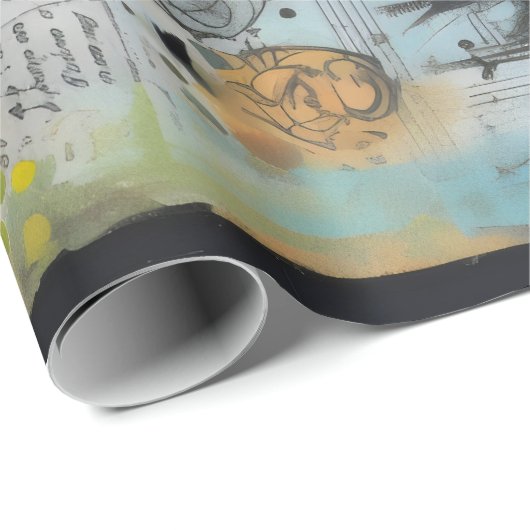 ArtLady 23 Charmant en verontrust Cadeaupapier (Rol Hoek)