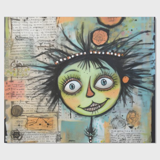 ArtLady 23 Charmant en verontrust Cadeaupapier (Vlak)