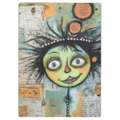 ArtLady 23 Charmant en verontrust Klembord (Achterkant)