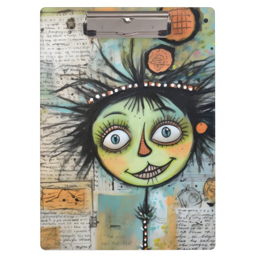 ArtLady 23 Charmant en verontrust Klembord (Voorkant)