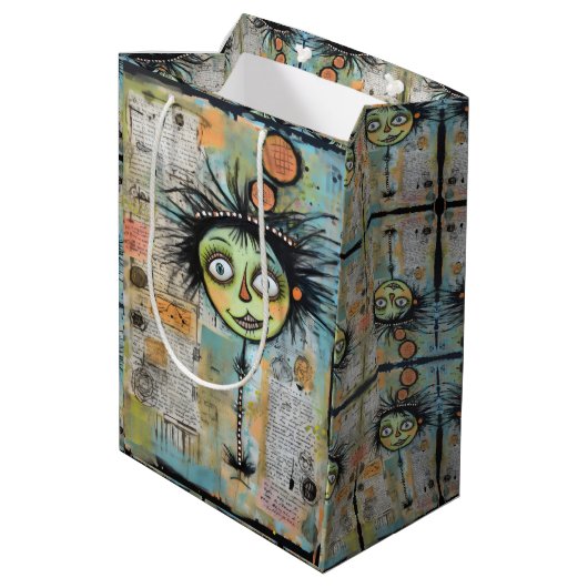 ArtLady 23 Charmant en verontrust Medium Cadeauzakje (Achterkant Gekanteld)