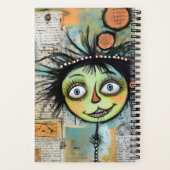 ArtLady 23 Charmant en verontrust Notitieboek (Achterkant)