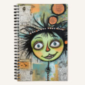 ArtLady 23 Charmant en verontrust Notitieboek (Voorkant)