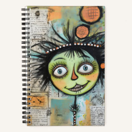 ArtLady 23 Charmant en verontrust Notitieboek