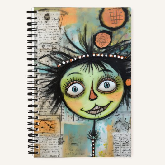 ArtLady 23 Charmant en verontrust Notitieboek (Voorkant)