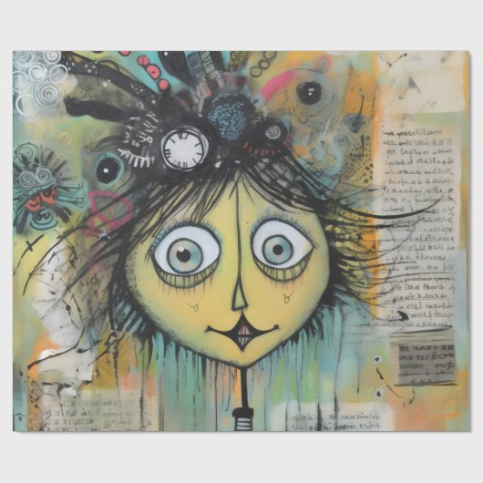 ArtLady 24 Charmant en verontrust Cadeaupapier (Vlak)