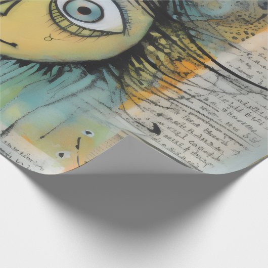 ArtLady 24 Charmant en verontrust Cadeaupapier (Hoek)