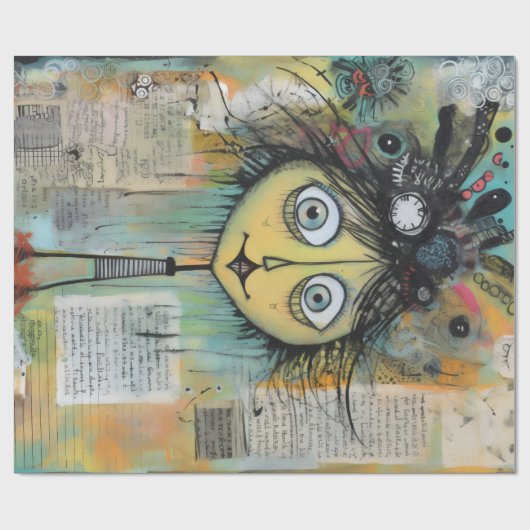 ArtLady 24 Charmant en verontrust Cadeaupapier (Vlak)