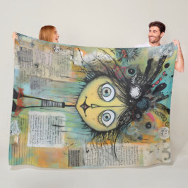 ArtLady 24 Charmant en verontrust Fleece Deken