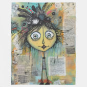 ArtLady 24 Charmant en verontrust Fleece Deken (Voorkant)