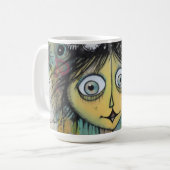 ArtLady 24 Charmant en verontrust Koffiemok (Voorkant links)