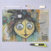 ArtLady 24 Charmant en verontrust Tissuepapier (Craft)