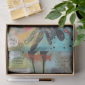 ArtLady 24 Charmant en verontrust Tissuepapier (Geschenk)