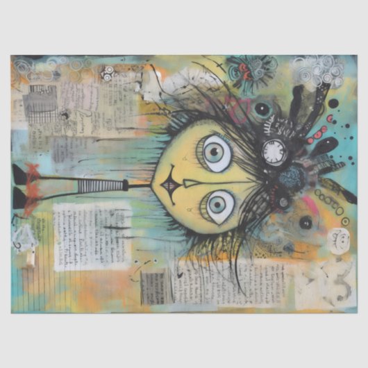 ArtLady 24 Charmant en verontrust Tissuepapier (Voorkant)