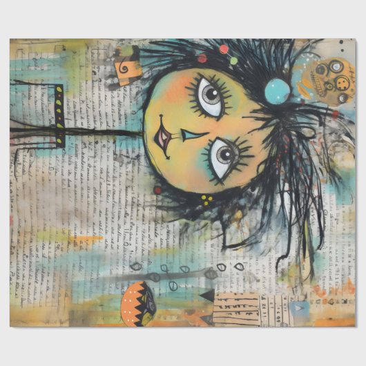 ArtLady 25 Charmant en verontrust Cadeaupapier (Vlak)