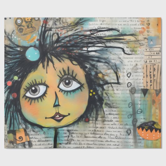 ArtLady 25 Charmant en verontrust Cadeaupapier (Vlak)