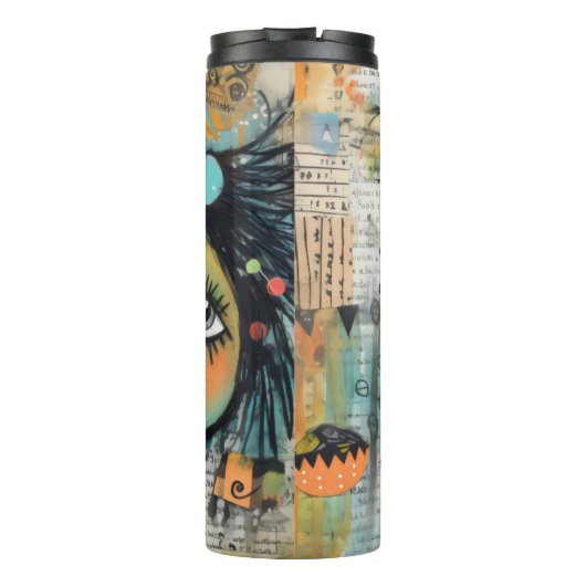 ArtLady 25 Charmant en verontrust Thermosbeker (Achterkant)