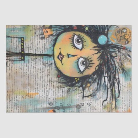 ArtLady 25 Charmant en verontrust Tissuepapier (Voorkant)