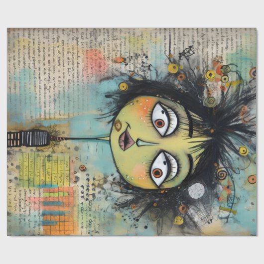 ArtLady 26 Charmant en verontrust Cadeaupapier (Vlak)