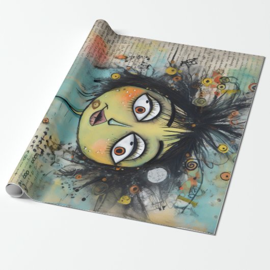 ArtLady 26 Charmant en verontrust Cadeaupapier (Uitgerold)