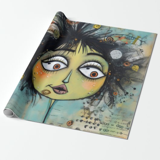 ArtLady 26 Charmant en verontrust Cadeaupapier (Uitgerold)