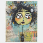 ArtLady 26 Charmant en verontrust Fleece Deken (Voorkant)
