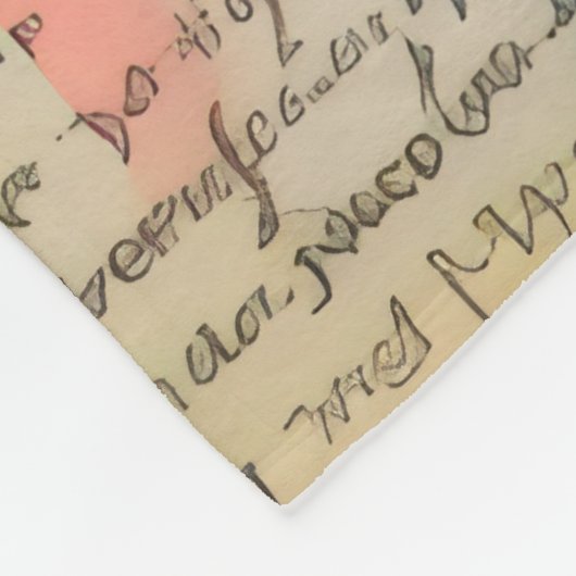 ArtLady 26 Charmant en verontrust Fleece Deken (Hoek)