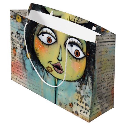 ArtLady 26 Charmant en verontrust Groot Cadeauzakje (Achterkant Gekanteld)