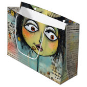 ArtLady 26 Charmant en verontrust Groot Cadeauzakje (Voorkant Gekanteld)