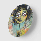 ArtLady 26 Charmant en verontrust Ronde Klok (Hoek)