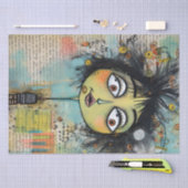 ArtLady 26 Charmant en verontrust Tissuepapier (Craft)