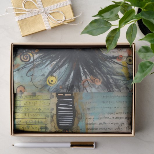 ArtLady 26 Charmant en verontrust Tissuepapier (Geschenk)