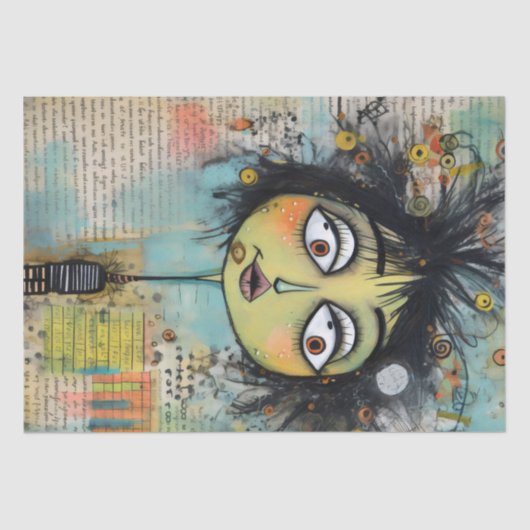 ArtLady 26 Charmant en verontrust Tissuepapier (Voorkant)