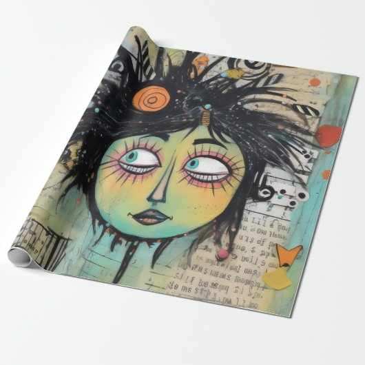 ArtLady 27 Charmant en verontrust Cadeaupapier (Uitgerold)