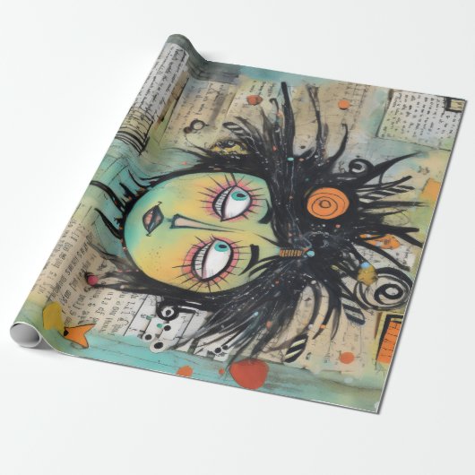 ArtLady 27 Charmant en verontrust Cadeaupapier (Uitgerold)