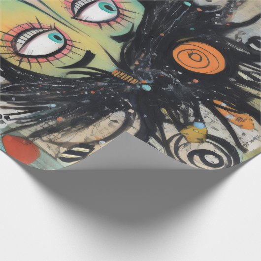 ArtLady 27 Charmant en verontrust Cadeaupapier (Hoek)