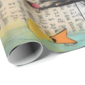 ArtLady 27 Charmant en verontrust Cadeaupapier (Rol Hoek)