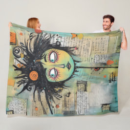 ArtLady 27 Charmant en verontrust Fleece Deken