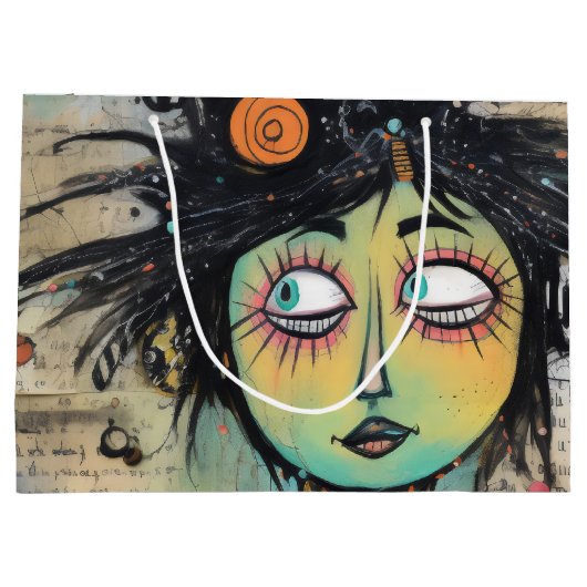 ArtLady 27 Charmant en verontrust Groot Cadeauzakje (Achterkant)